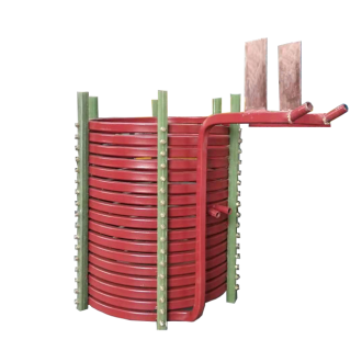 中頻爐、中頻電爐重要組成部分-感應(yīng)線圈（洛陽(yáng)萬(wàn)峰工業(yè)爐）